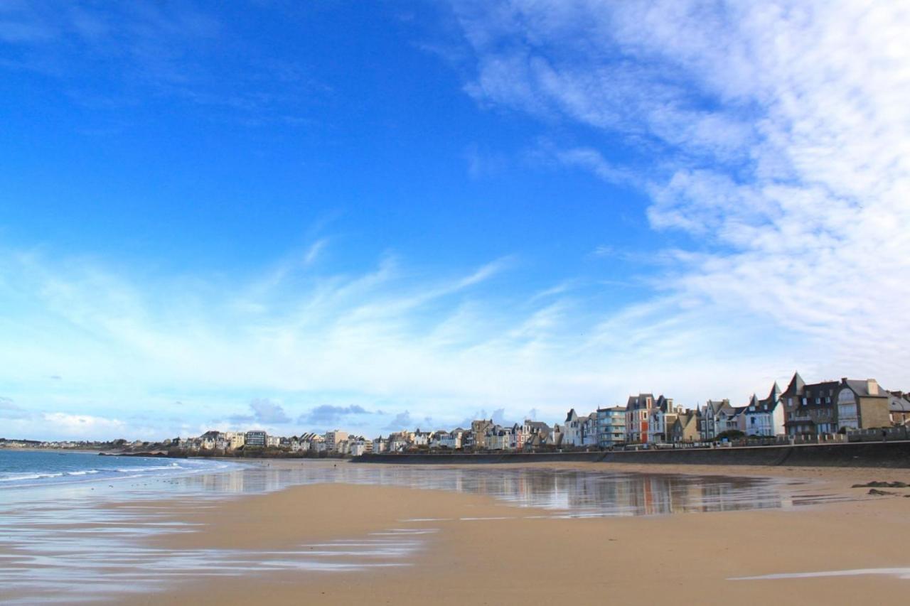 Saint Malo, le Pont, Maison plage à 100m Vila Exterior foto