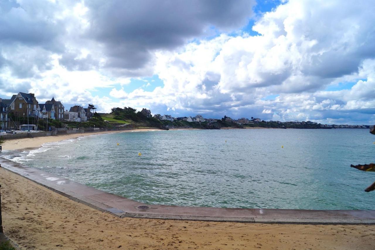 Saint Malo, le Pont, Maison plage à 100m Vila Exterior foto