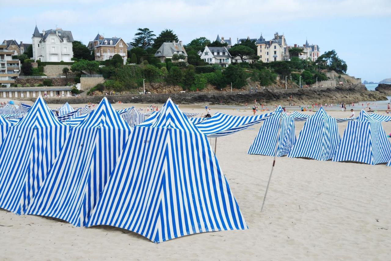 Saint Malo, le Pont, Maison plage à 100m Vila Exterior foto