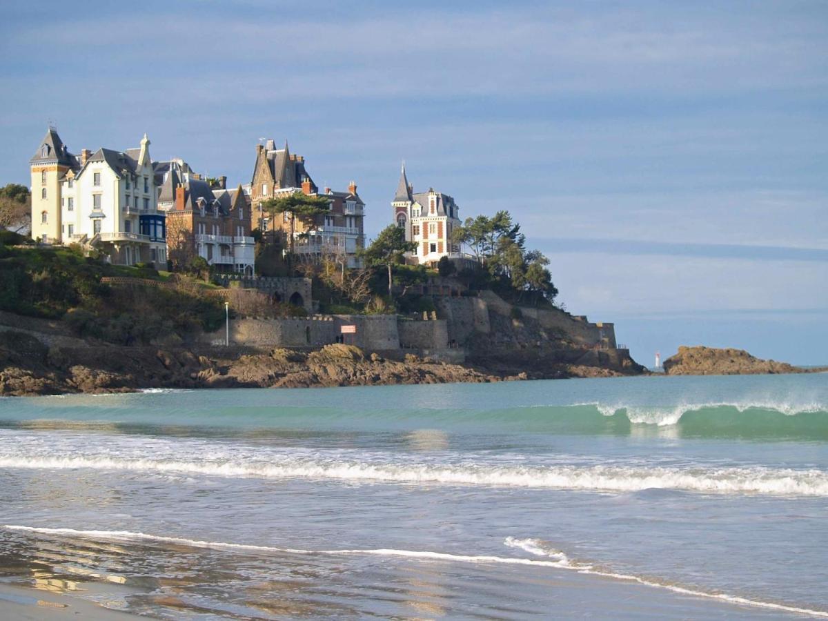 Saint Malo, le Pont, Maison plage à 100m Vila Exterior foto